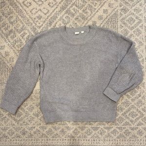 5 for $20 ✨ GAP Super Soft Knit Gray Crew Neck Sweater